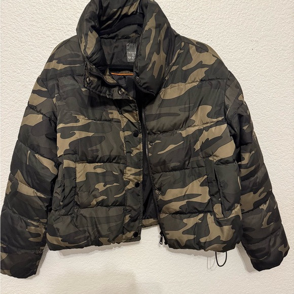 Camouflage Puffer Jacket - Picture 1 of 2